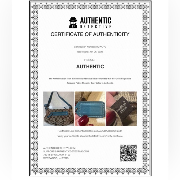 Vintage Coach, authentic with COA - Picture 2 of 14